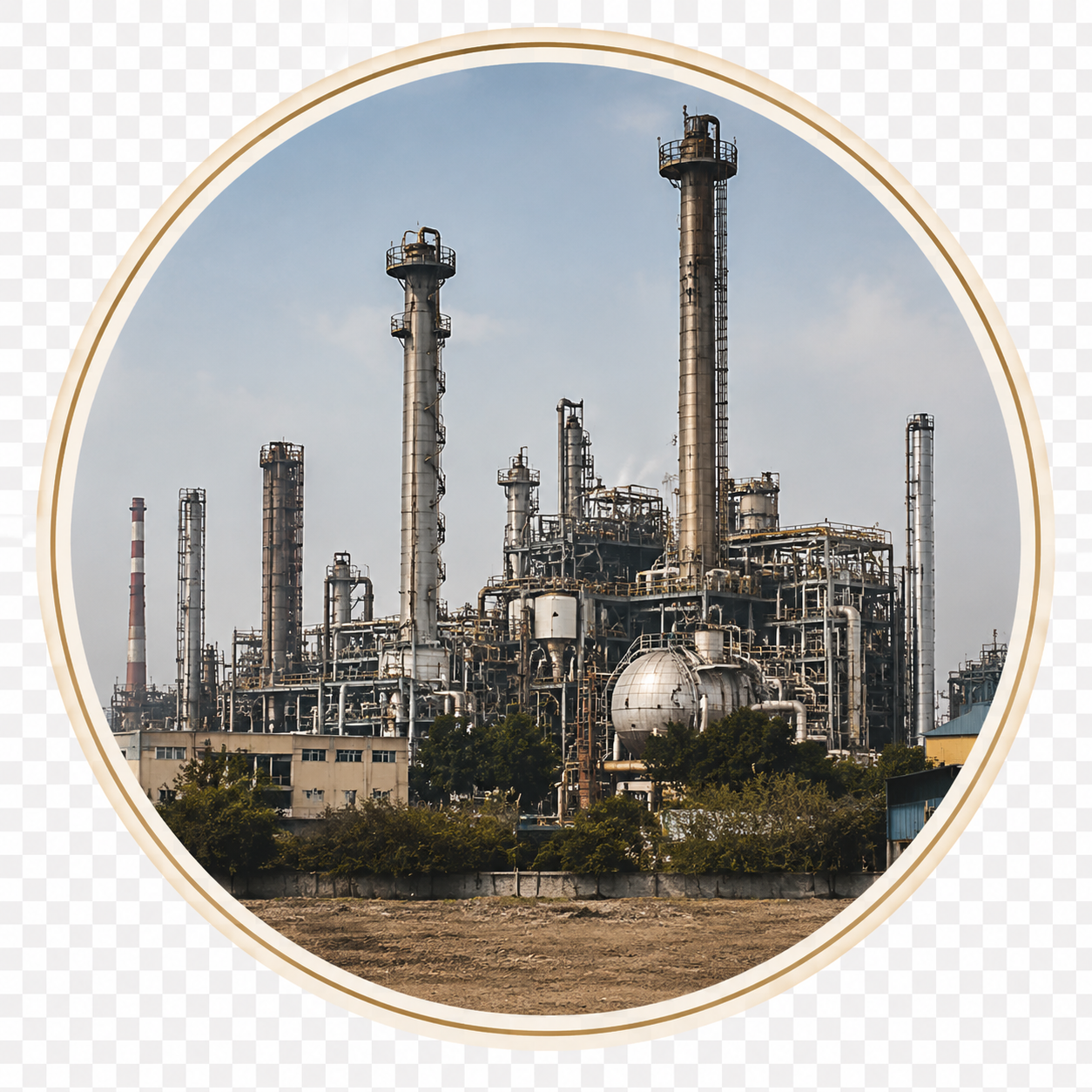 An industrial plant representing industry bodies